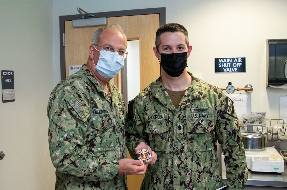 Navy Surgeon General Visits NBSD’s Advanced Dental Laboratory