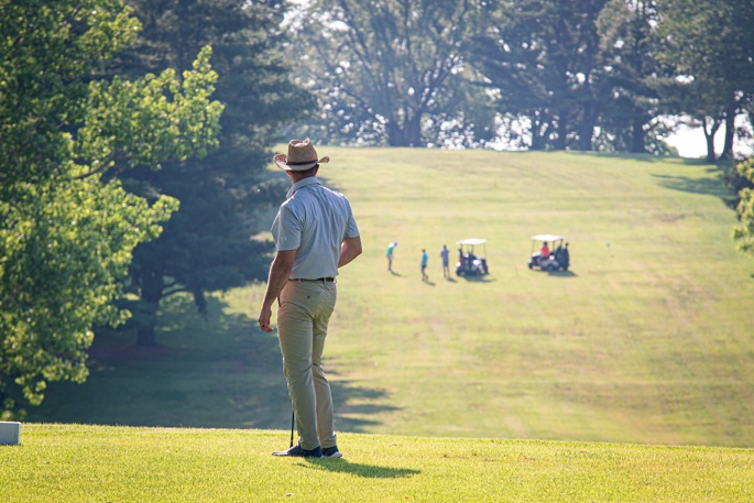 Community and Airmen come together to golf for a cause