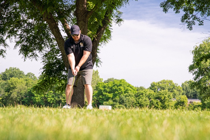 Community and Airmen come together to golf for a cause