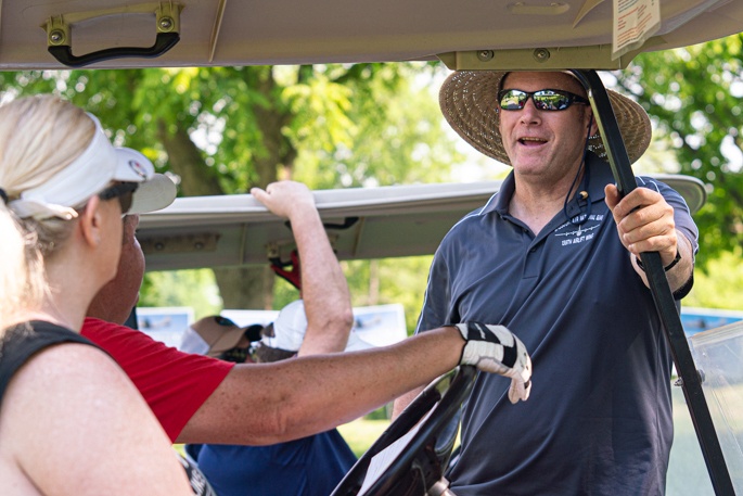 Community and Airmen come together to golf for a cause