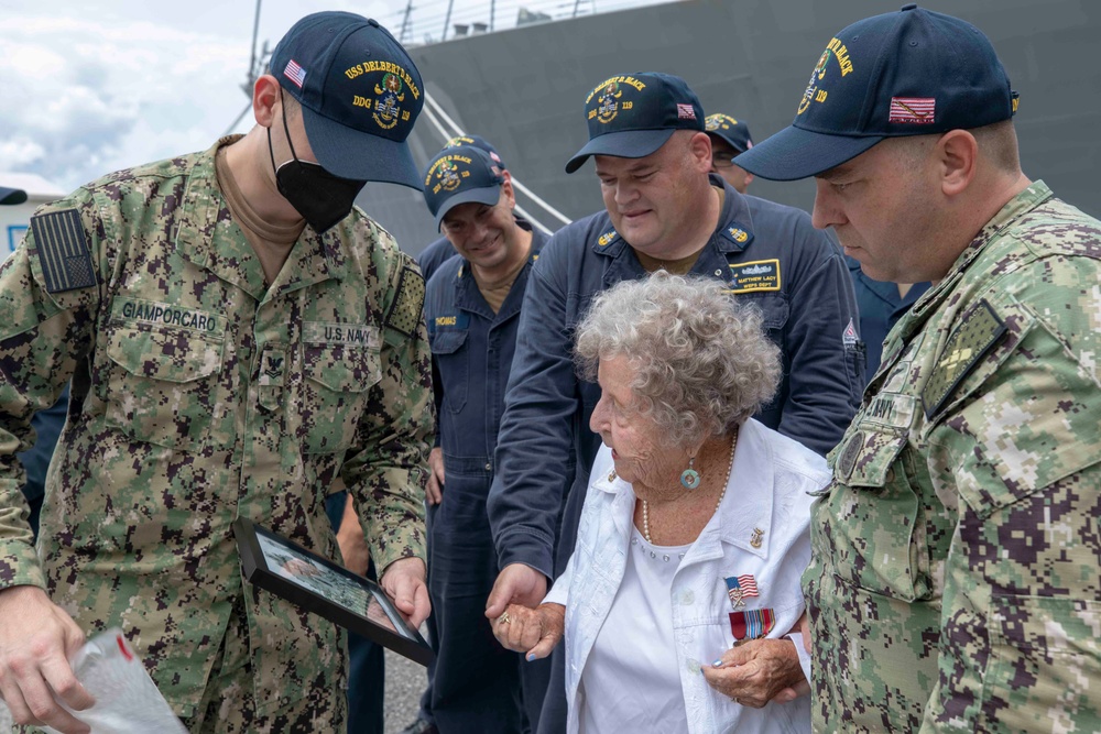 Ima Black Celebrates Her 100th Birthday at Naval Station Mayport
