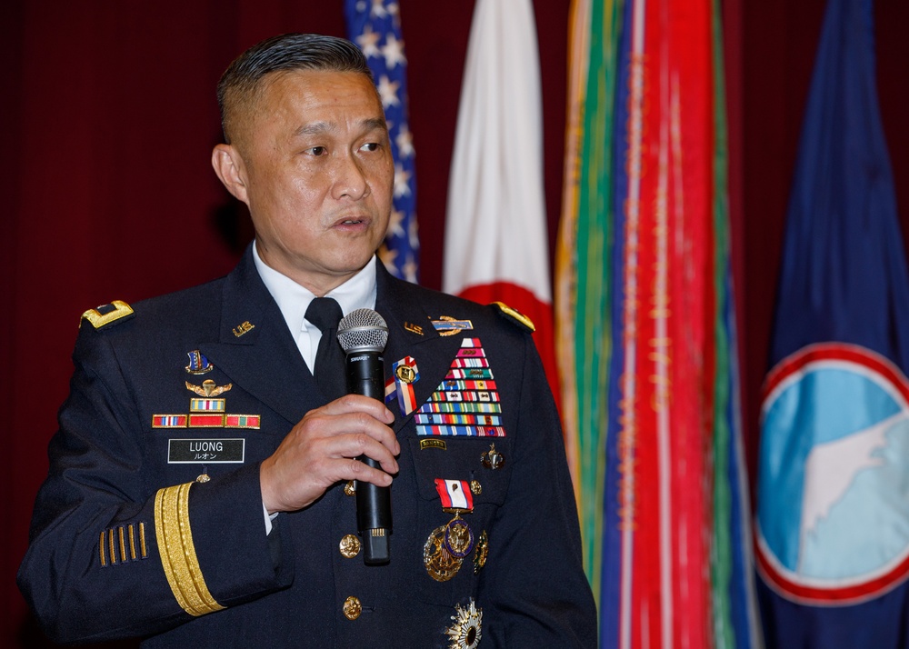 Maj. Gen. Viet X Luong's retirement ceremony