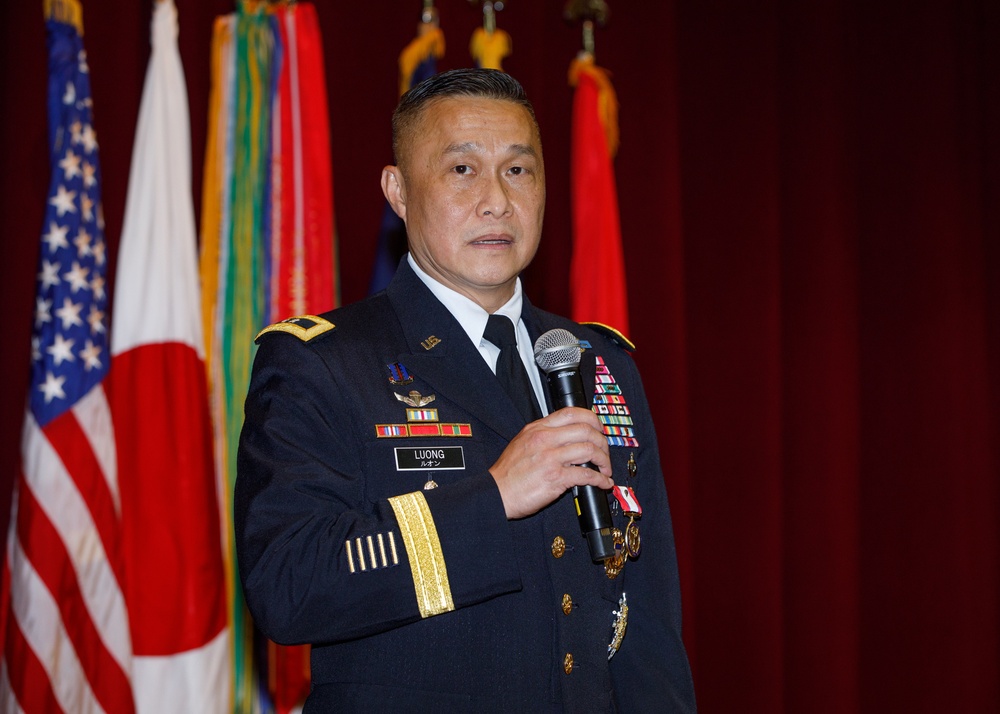 Maj. Gen. Viet X Luong's retirement ceremony