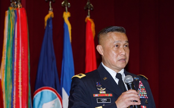 Maj. Gen. Viet X Luong's retirement ceremony