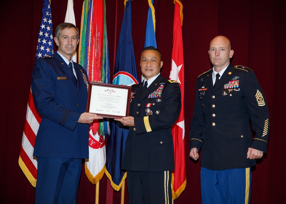 Maj. Gen. Viet X Luong's retirement ceremony