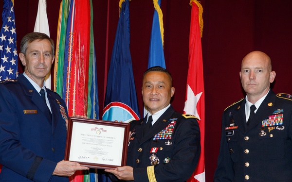 Maj. Gen. Viet X Luong's retirement ceremony