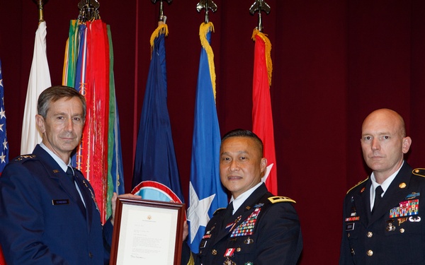 Maj. Gen. Viet X Luong's retirement ceremony