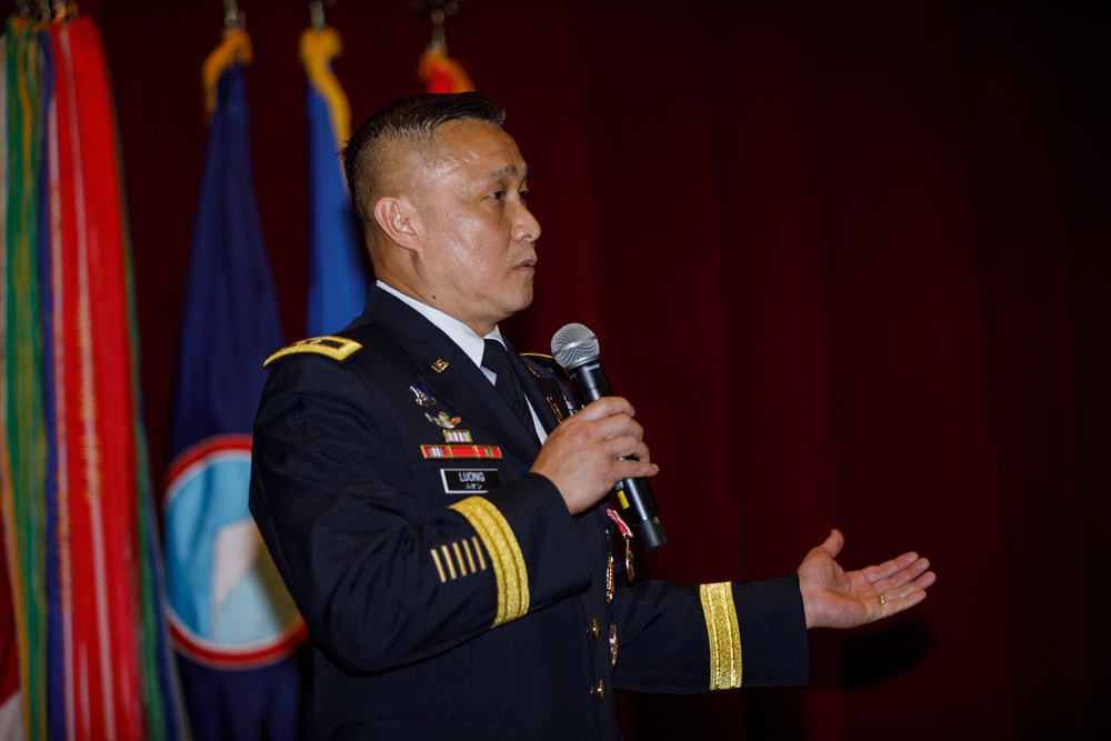 Maj. Gen. Viet X Luong's retirement ceremony