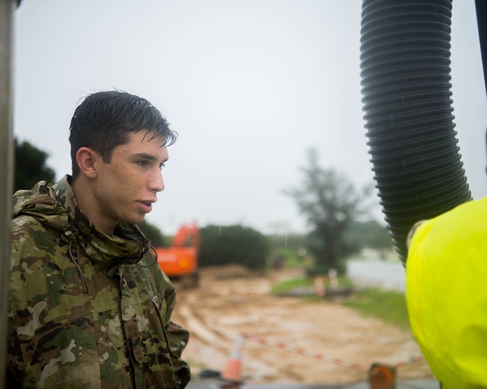 WFSM technicians combat flooding