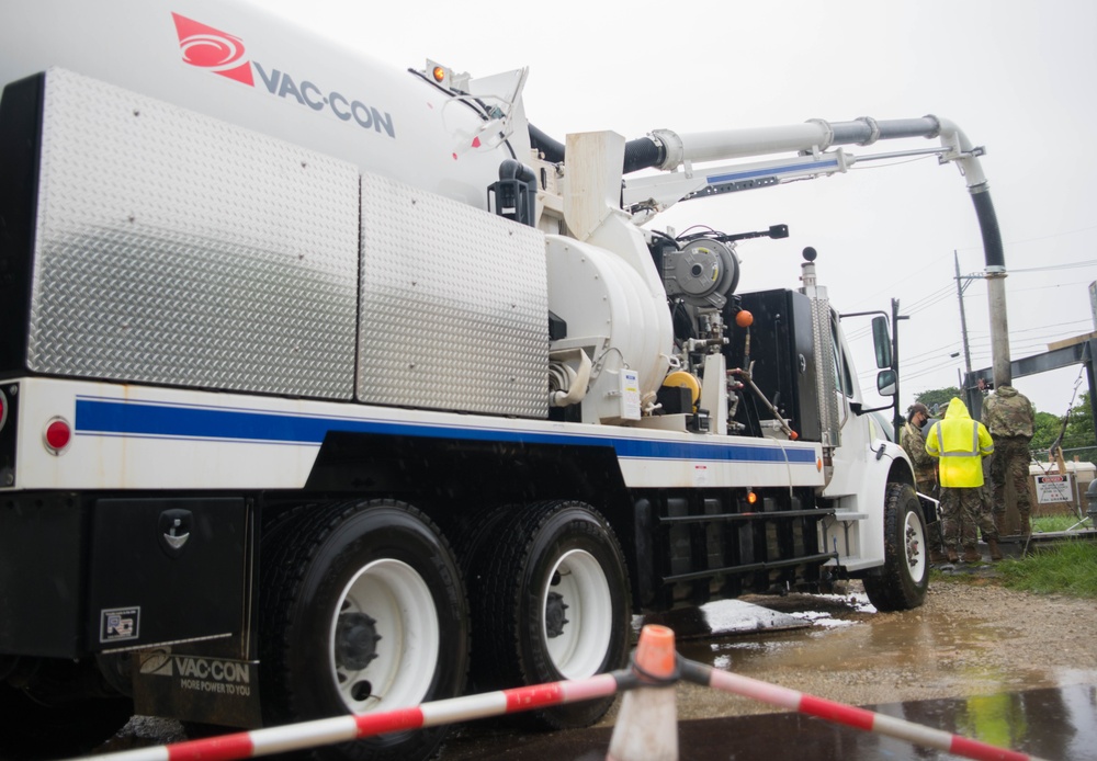 WFSM technicians combat flooding