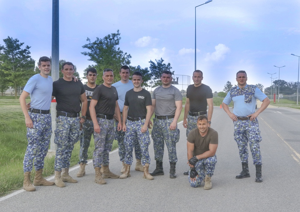 BATTLE PT:  The U.S. Army, Royal Air Force, Romanian Air Force join together for a physical fitness competition