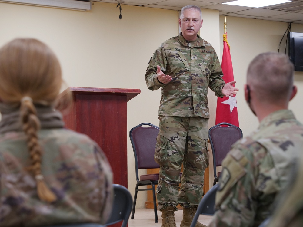 W. Va. National Guard Adjutant General Visits Troops Deployed to Kuwait