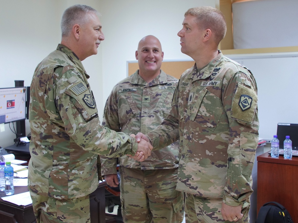 W. Va. National Guard Adjutant General Visits Troops Deployed to Kuwait