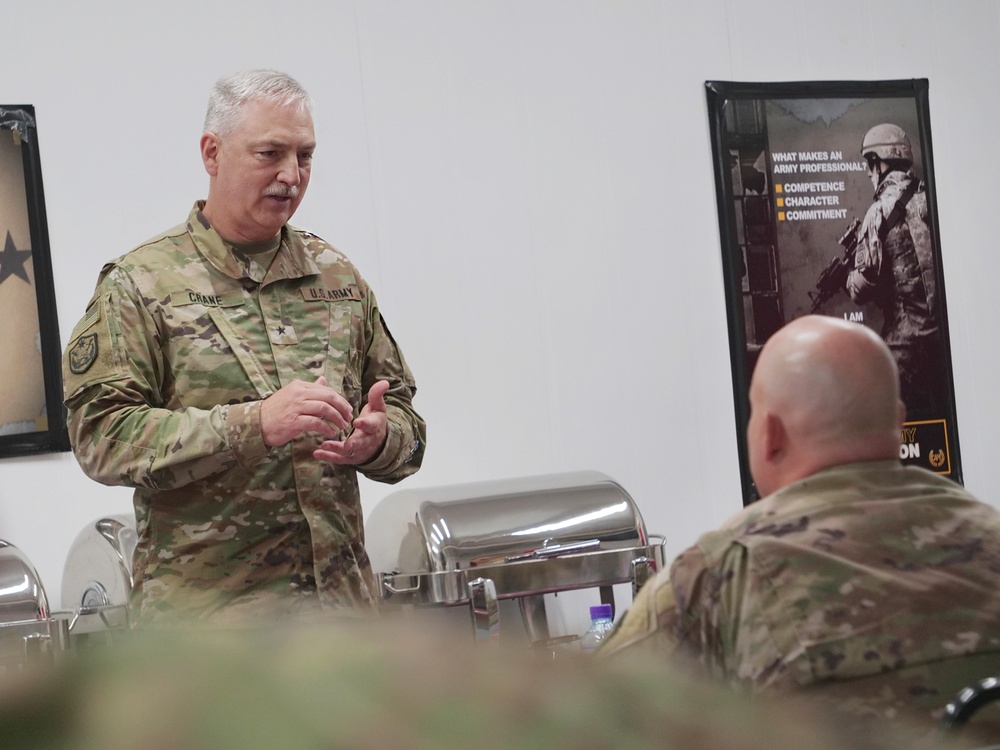 W. Va. National Guard Adjutant General Visits Troops Deployed to Kuwait