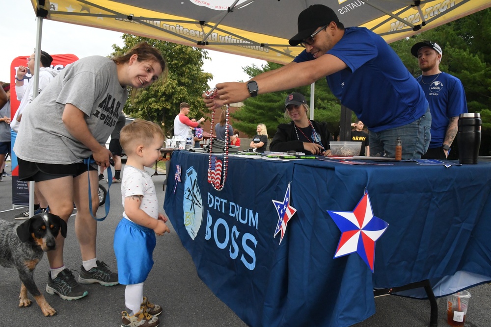 Fort Drum community celebrates July 4 holiday with Red, White and Blue 5K Run