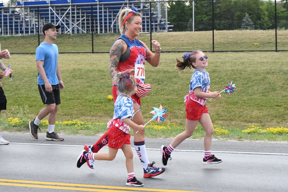 Fort Drum community celebrates July 4 holiday with Red, White and Blue 5K Run