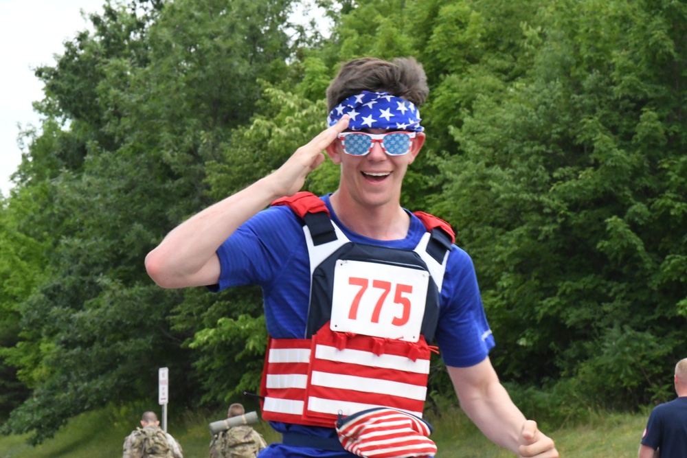 Fort Drum community celebrates July 4 holiday with Red, White and Blue 5K Run