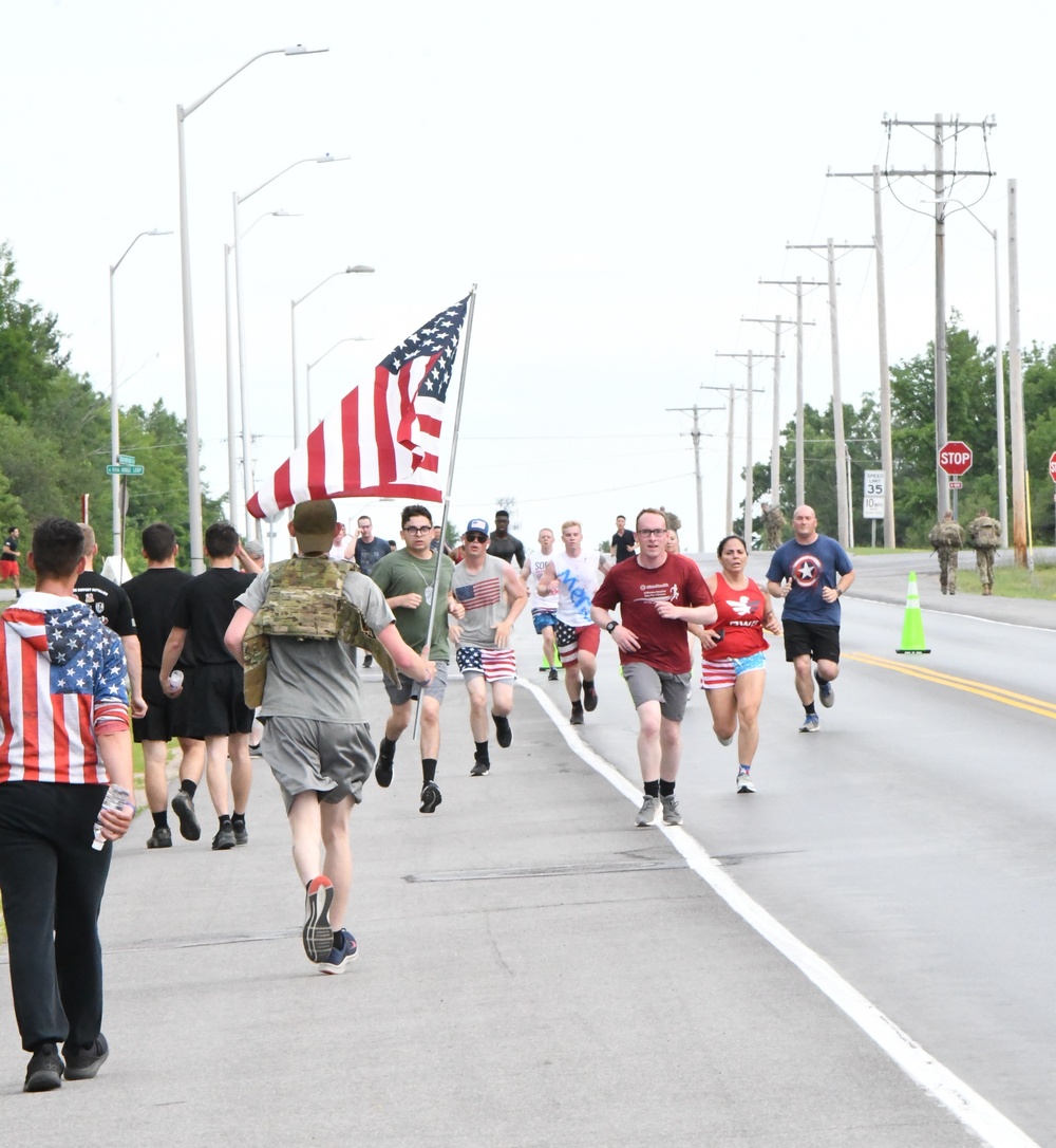 Fort Drum community celebrates July 4 holiday with Red, White and Blue 5K Run