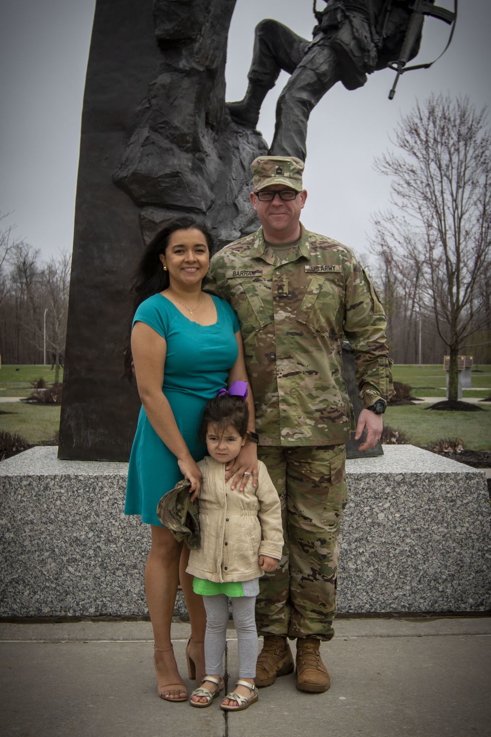 Road trip for Fort Drum family yields surprise passenger