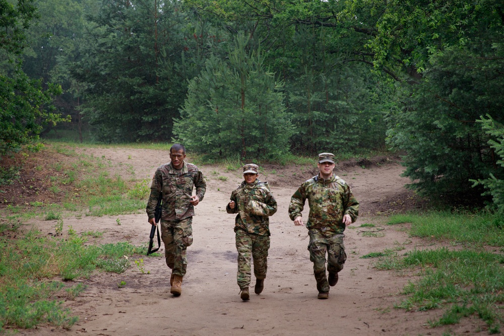 MI Soldiers compete in 2021 Best Warrior Competition