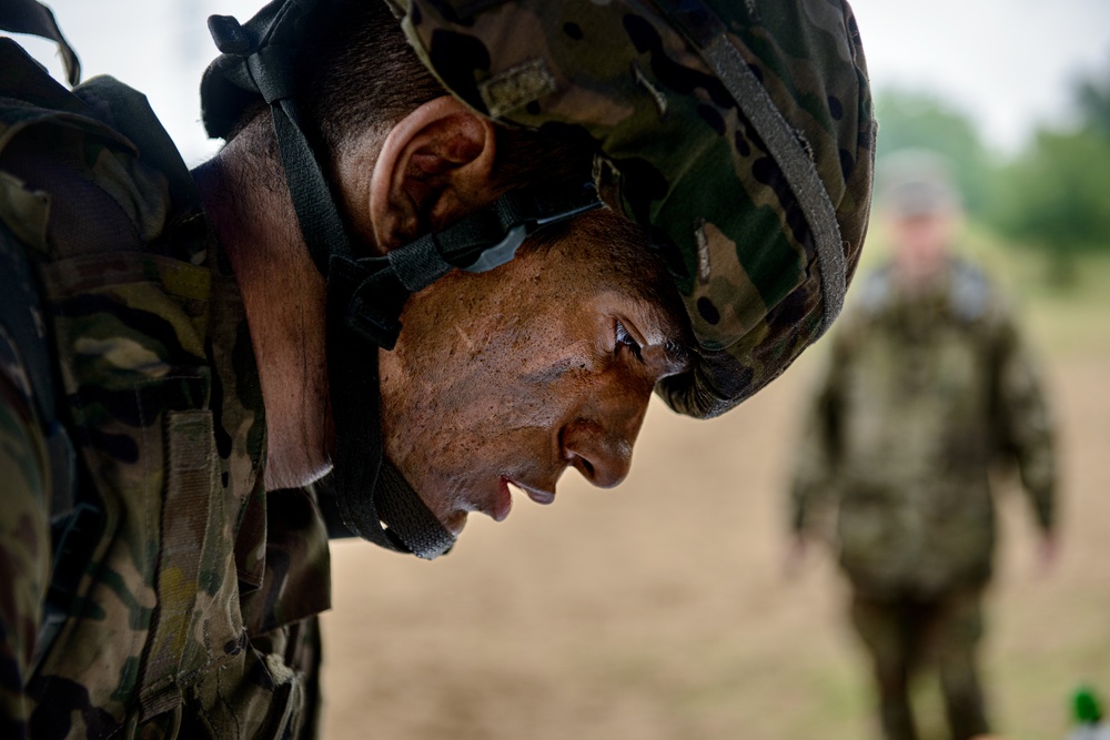 MI Soldiers compete in 2021 Best Warrior Competition