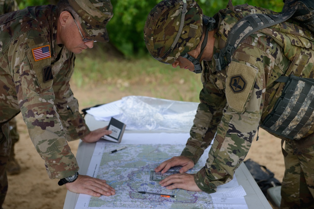 MI Soldiers compete in 2021 Best Warrior Competition