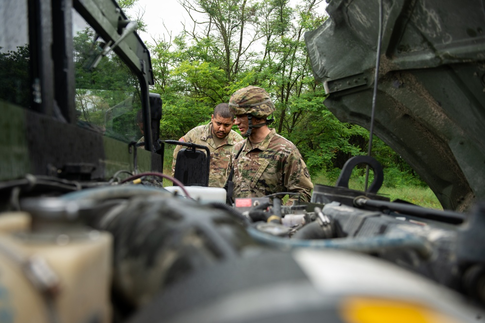 MI Soldiers compete in 2021 Best Warrior Competition