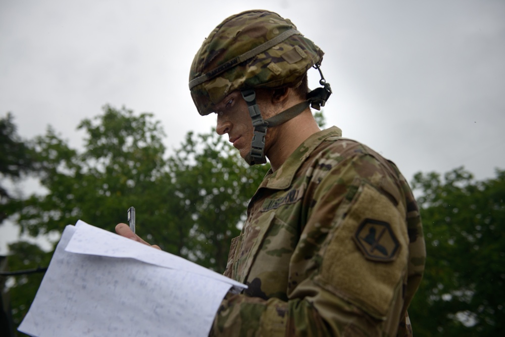 MI Soldiers compete in 2021 Best Warrior Competition