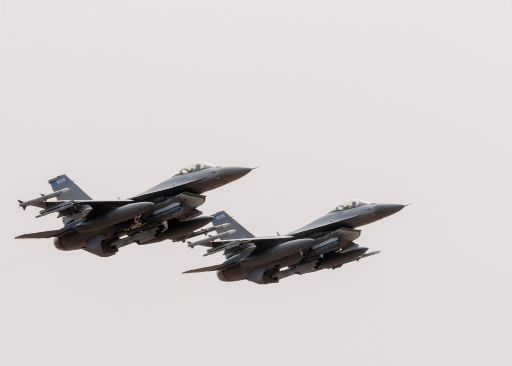 148th Fighter Wing Conducts Flyovers