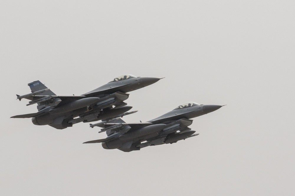 148th Fighter Wing Conducts Flyovers