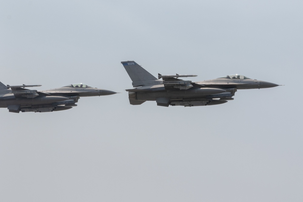 148th Fighter Wing Conducts Flyovers