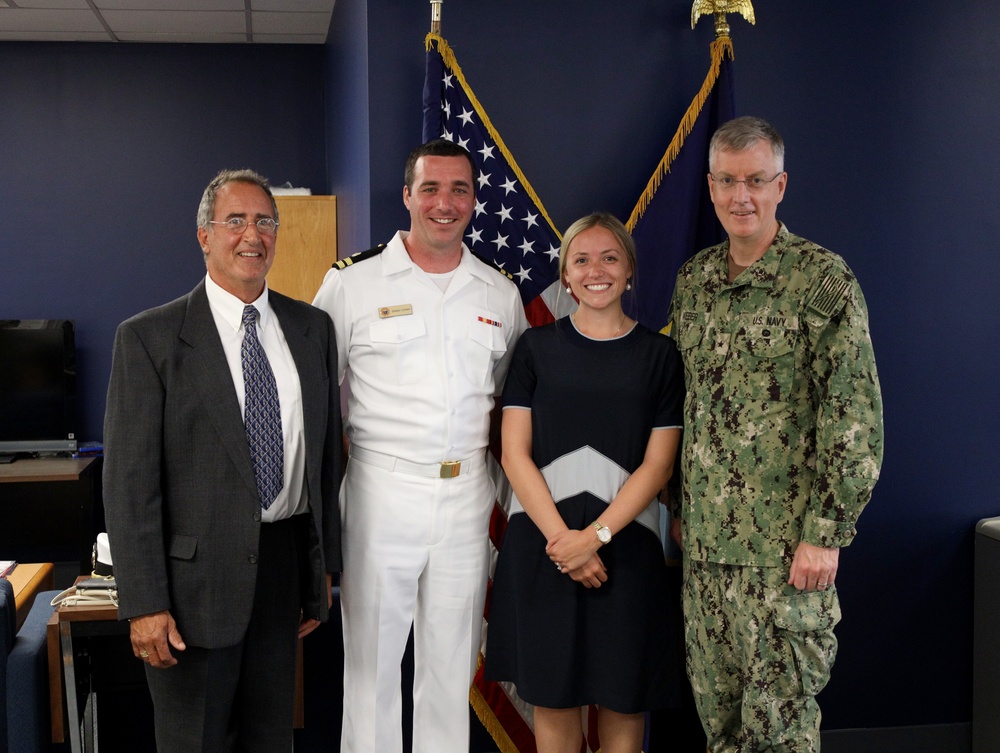 Naval Medical Forces Pacific Commander Visits Navy Talent Acquisition Group New England