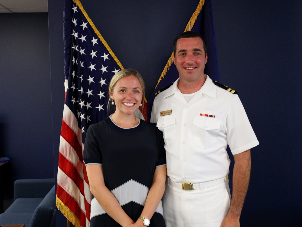 Naval Medical Forces Pacific Commander Visits Navy Talent Acquisition Group New England