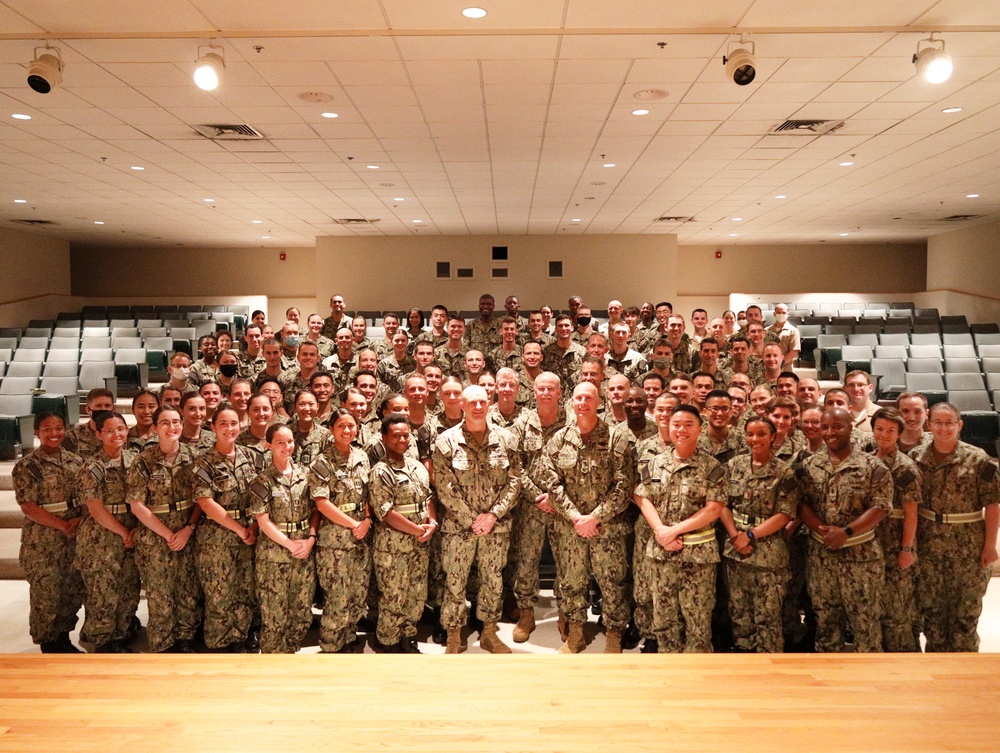 Navy Medicine Leaders Visit Students at Officer Development School