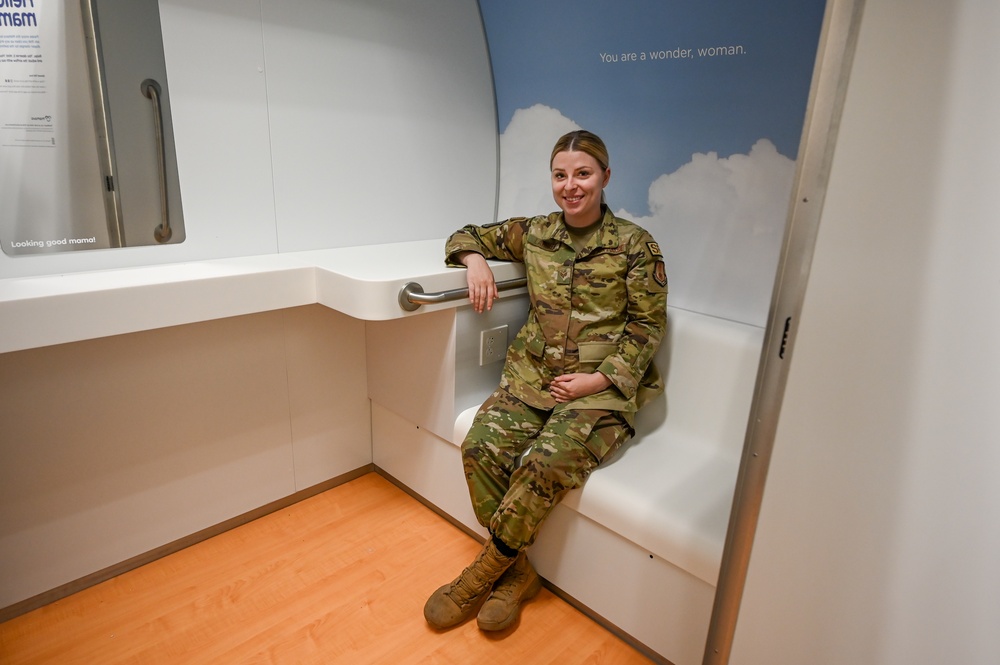 New lactation pod at Hill Air Force Base