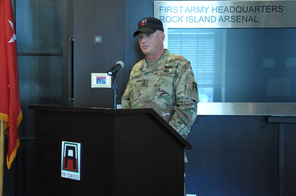 First Army welcomes Maj. Gen. Mark Jackson