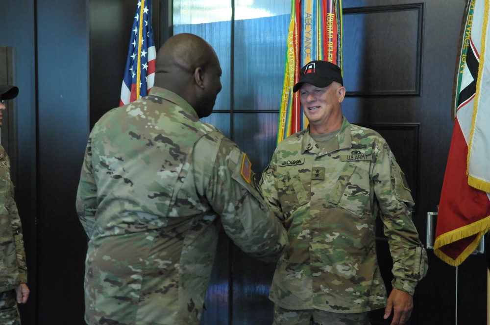 First Army welcomes Maj. Gen. Mark Jackson