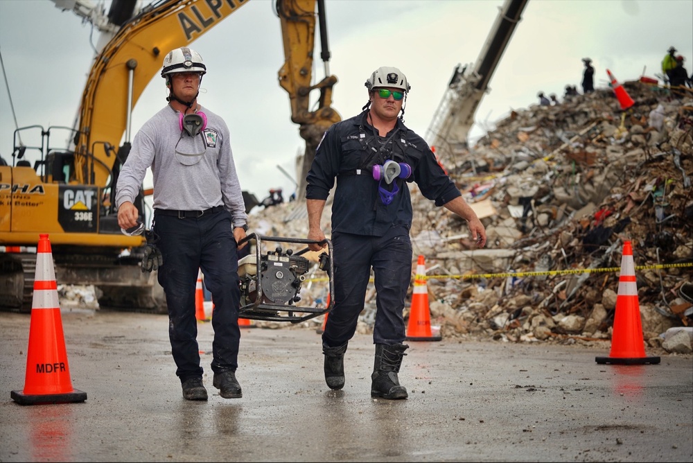 FEMA assists recovery in Surfside Building Collapse