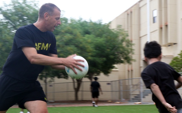 Soldiers, families participate in dagger PT