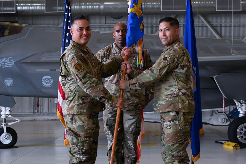 33rd Maintenance Squadron welcomes new commander