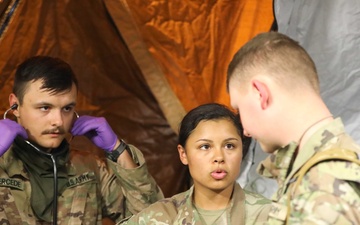 Married medics promoted into same National Guard unit on same day