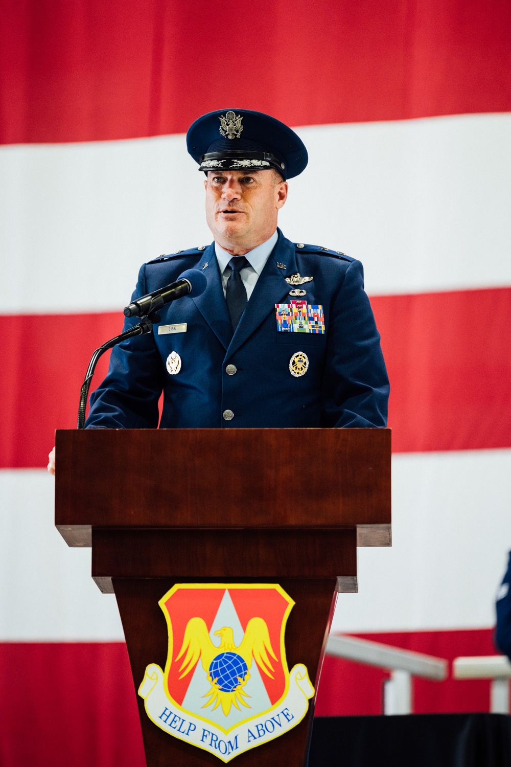 Robinson Assumes Showcase Wing Command