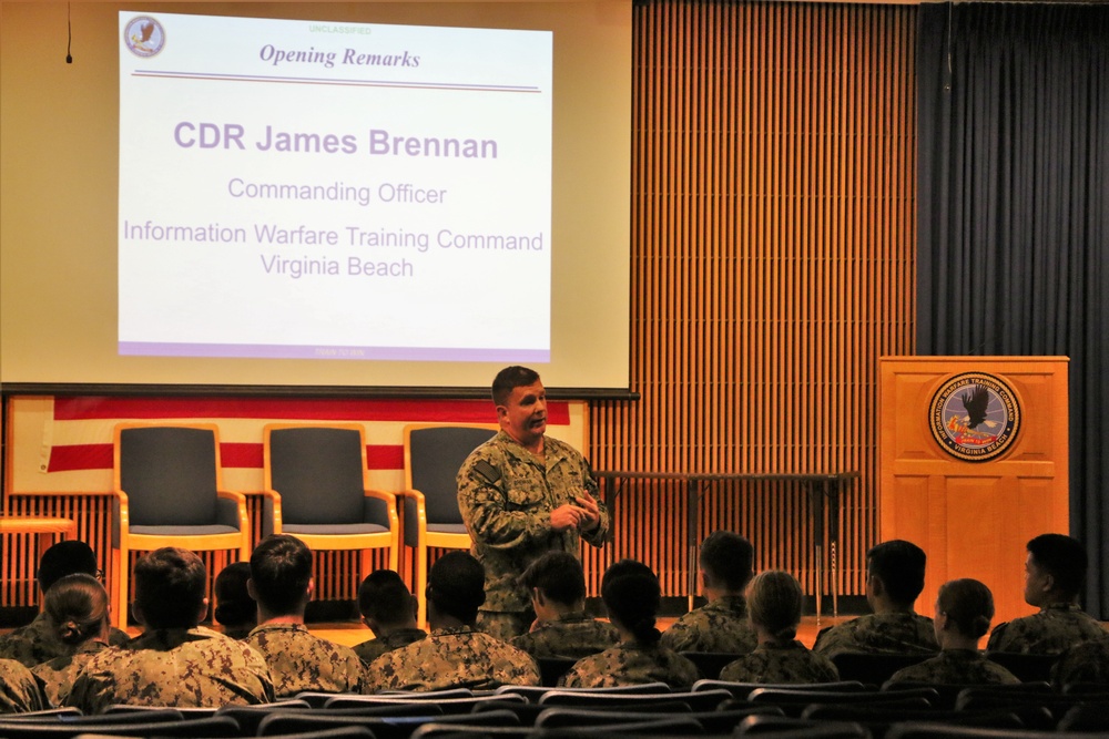 IWTC Virginia Beach Inspires USNA Midshipmen to Become IW Leaders