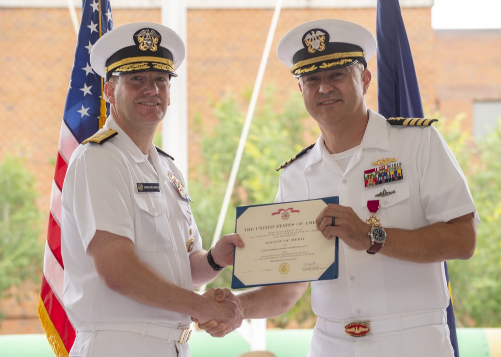 USS Georgia (SSGN 729) Holds Change of Command