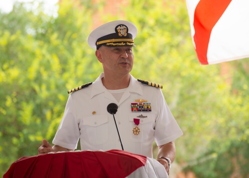 USS Georgia (SSGN 729) Holds Change of Command