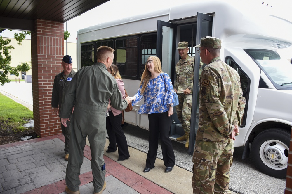 Staff Delegation from Congresswoman Vicky Hartzler’s office visits 442d Fighter Wing