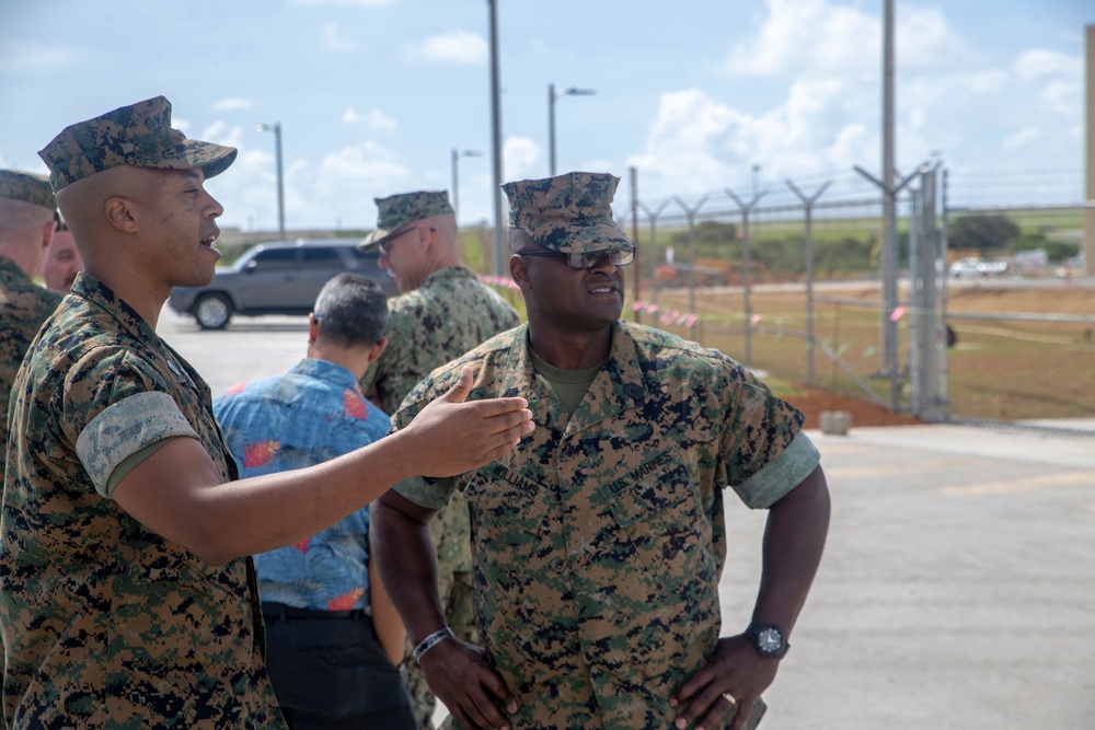 Marine Corps Installations Command senior leaders visit Marine Corps Base Camp Blaz