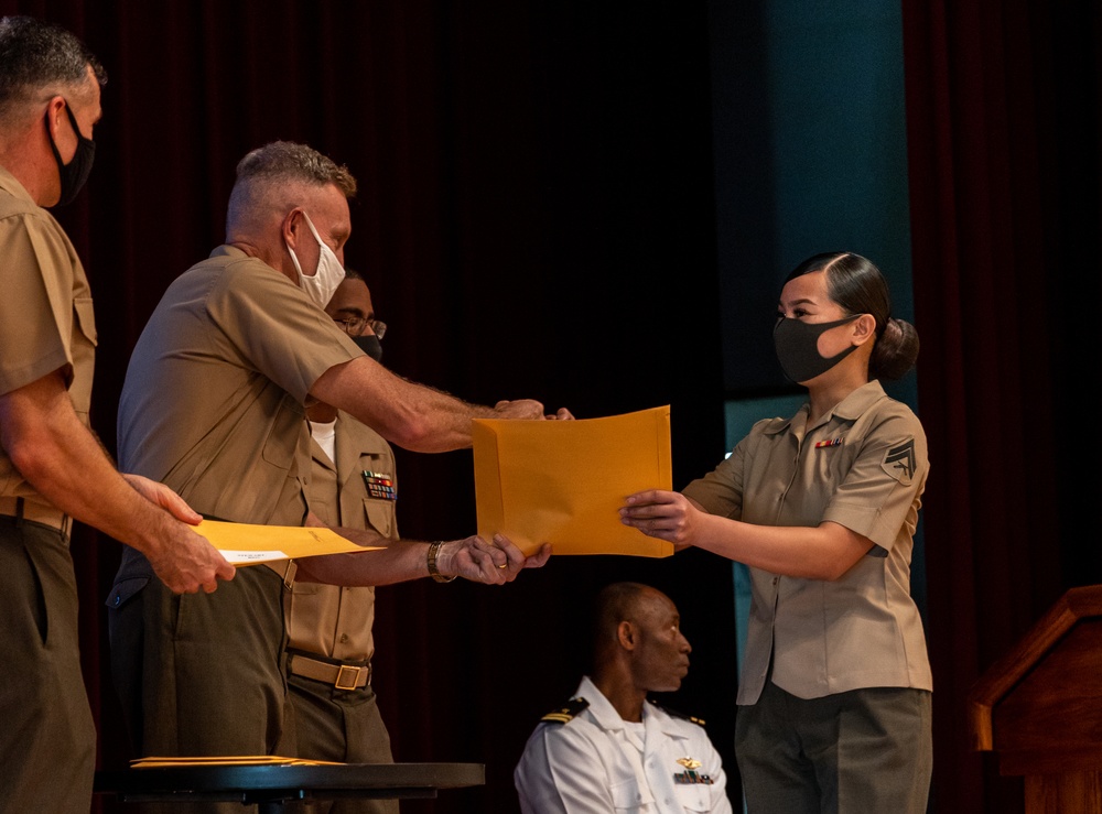 Service members and civilians become U.S. citizens during Naturalization Ceremony