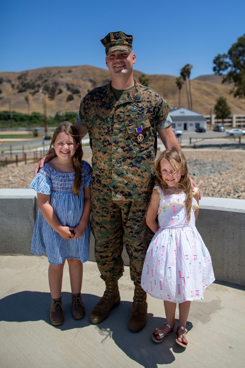 Division Sailor Receives Purple Heart Medal