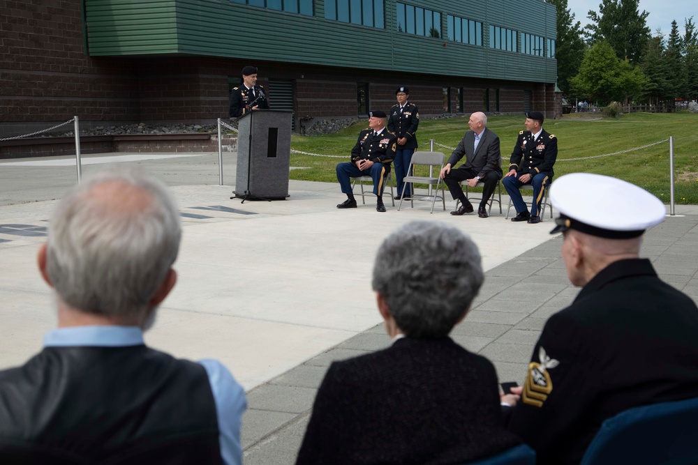 Sgt. Major Andrew Kennedy promotion ceremony